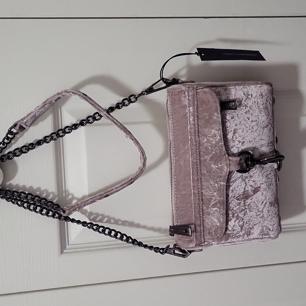 NWT Rebecca Minkoff pale pink crossbody bag